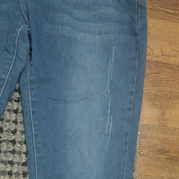 Stylish Blue Ankle-Length Women's Jeans - Picture 5 of 14